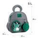 Рюкзак Kite Kids 2737 Croco Boo (K26-2737XXS-2), сірий