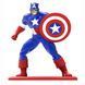 Металлическая коллекционная фигурка Marvel, высота 4 см, 12 видов, дисплей на 24 шт, С+, комбинированый