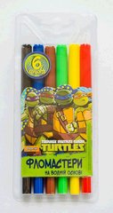 Фломастери 6 кол. Ninja Turtles, 650180