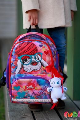 Рюкзак шкільний каркасний Delune з наповненням (10-002)