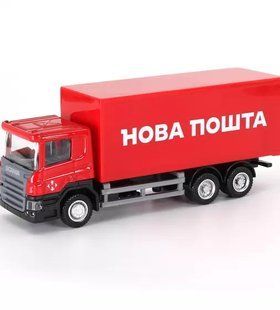 Автомодель - SCANIA НОВА ПОШТА (250414U), комбинований