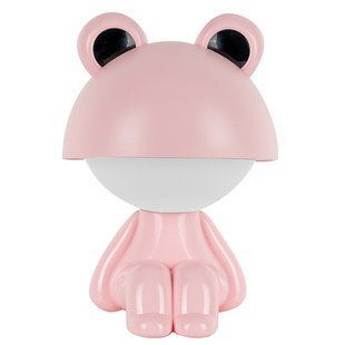 Светильник-ночник LED с аккумулятором Kite Cute Frog K25-316-3-2, розовый