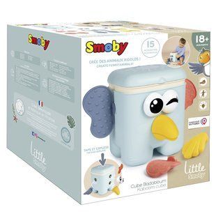 lграшка для розвитку Smoby Little Кумедний куб, з аксесуарами, 18 мic.+ (140316)
