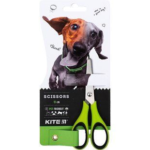 Ножиці Kite Dogs K22-123 з гумовими вставками, 13 см