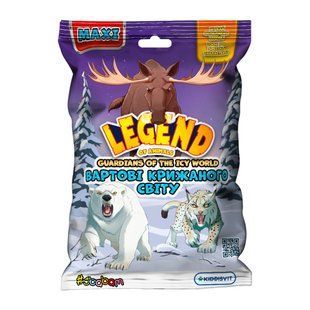Стретч-игрушка в виде животного серии Legend of Animals Macroi &mdash; Часовые ледяного мира, комбинированый