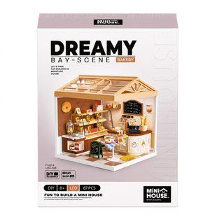 Конструктор-румбокс MINI HOUSE серії Інтер єр &ndash; ПЕКАРНЯ (світло) (8011)