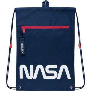 Сумка для обуви с карманом Kite Education NASA NS22-601M-2, комбинированый