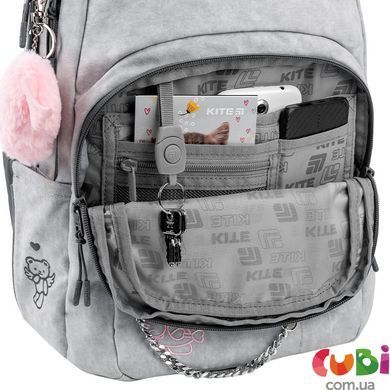 Рюкзак Kite Education teens 2578M HK (HK26-2578M), сірий