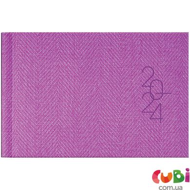 Еженедельник 2024 карманный Tweed фиолетовый, 73-755 32 664
