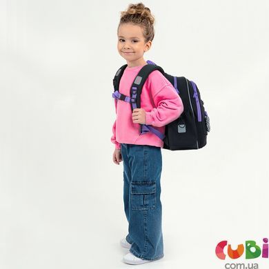 Рюкзак шкільний Kite Education Flower Power (K26-771S-2), Чорний
