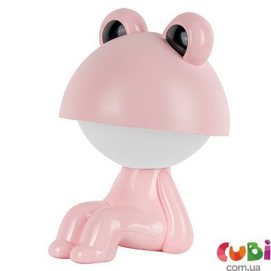 Світильник-нічник LED з акумулятором Kite Cute Froggy K25-316-3-2, рожевий