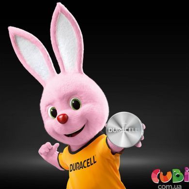 Спеціальна лужна батарейка типу &laquo;таблетка&raquo; Duracell LR44 1,5V, (76A / A76 / V13GA), призначена для використання в іграшках, калькуляторах і вимірювальних пристроях, 2 шт. в упаковці