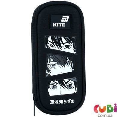 Пенал Kite 662 Anime Boy (K26-662-20), Чорний