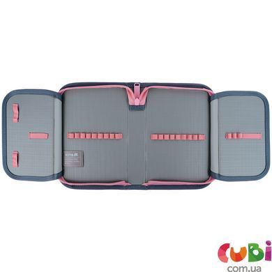 Пенал з наповненням Kite Studio Pets SP25-622H-1, 1 відділення, 2 клапани