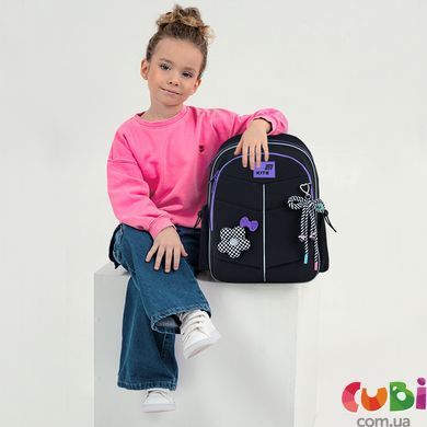 Рюкзак шкільний Kite Education Flower Power (K26-771S-2), Чорний