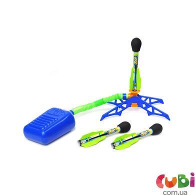 Игрушечный пускатель с ракетами - ZOOM ROCKETZ (пускатель, 3 ракеты)