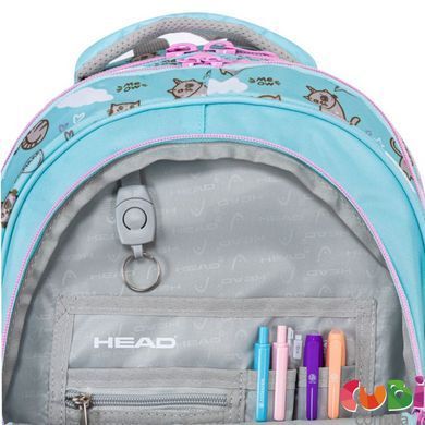 Рюкзак 3 отделения HEAD AB300 MEOW, 502024104, комбинированый