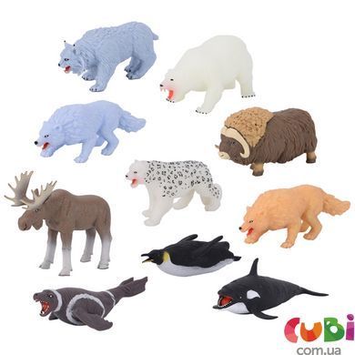 Стретч-игрушка в виде животного серии Legend of Animals Macroi &mdash; Часовые ледяного мира, комбинированый
