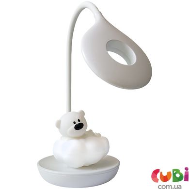 Настольная лампа LED с аккумулятором Cloudy Bear, белый