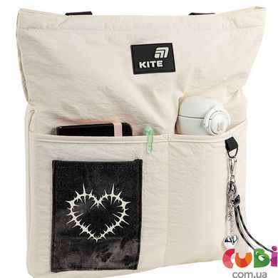 Сумка-шопер Kite Education teens 586-2 (K26-586-2), Бежевий