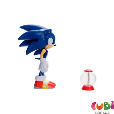 Игровая фигурка с артикуляцией SONIC THE HEDGEHOG - МОДЕРН СОНИК (10 cm, с аксессуаром)