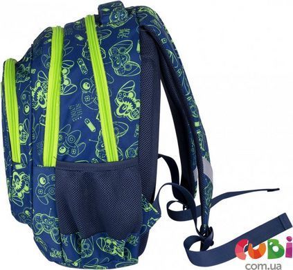 Рюкзак молодіжний 3-відділення AB330 Gamer, 502021001, комбінований