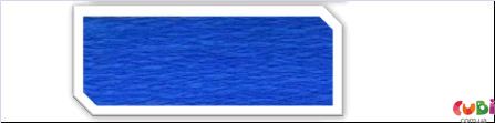 Гофрированная бумага Interdruk №17 Синяя 200х50 см (219688), Синій