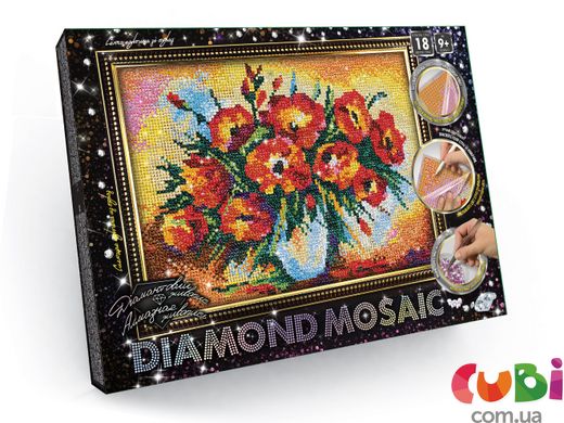 Креативное творчество Бриллиантовая живопись DIAMOND MOSAIC малый с.2(10), DM-03-01,02,03,04,05