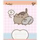 767608 А5 12 лін. Yes Pusheen Weekend, зошит учнівський шкільний