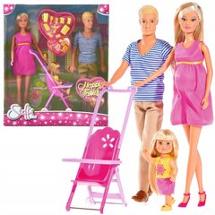 Кукольный набор Штеффи Счастливая семья , 3+ (5733200)