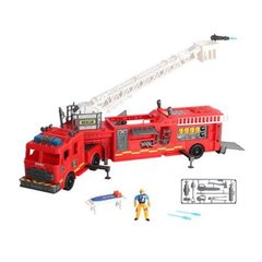 Игровой набор Спасатели Giant Fire Engine Trailer Гигантская пожарная машина, 546058