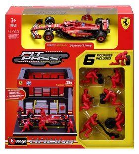 Игровой набор - Pit Pass Ferrari SF-24 (1:43) (18-36862 (#16))