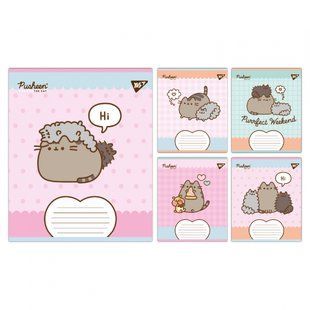 767610 А5 18 кл. Yes Pusheen Weekend, зошит учнівський шкільний