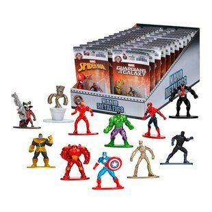 Колекційна металева фігурка Marvel, герої коміксів, висота 4 см, 11 видів, вік 3+, артикул 253221000, комбінований