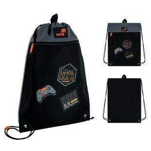 Сумка для взуття Kite 601M Game Zone (K26-601M-46), Чорний