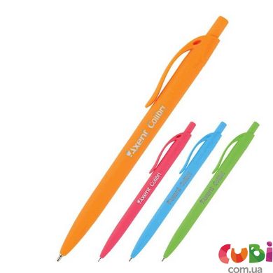 Ручка масляна автоматична Сolibri, синя (AB1062-02-A)