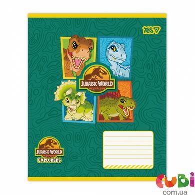 Зошит учнівський Yes Jurassic World. Dino А5 12 кл. (768711)