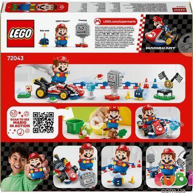 Конструктор Lego Super Mario Mario Kart &ndash; Interactive Lego Mario и Standard Kart (72043)