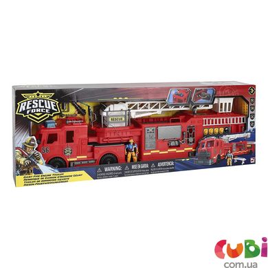 Игровой набор Спасатели Giant Fire Engine Trailer Гигантская пожарная машина, 546058