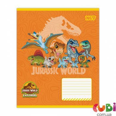 Зошит учнівський Yes Jurassic World. Dino А5 12 кл. (768711)