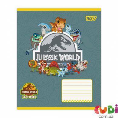 Зошит учнівський Yes Jurassic World. Dino А5 12 кл. (768711)