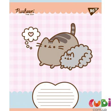 767610 А5 18 кл. Yes Pusheen Weekend, зошит учнівський шкільний