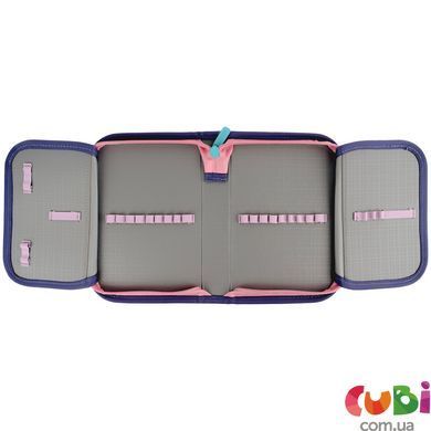 Пенал Kite 1 від., 2 відв., з наповненням 622H Pixel Love