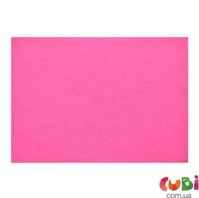 Фетр Santi жесткий, глубокий розовый, 21*30см (10л) (741824)