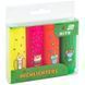 Маркер Highlighter Kite (K26-445-1), набор 4-х, неон