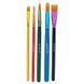 Набор из 5 кистей синтетика Kite Classic, K-332