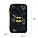 Пенал без наповнення Kite DC Batman DC25-623, 2 відділення, комбінований