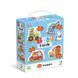 Пазл 4 в 1 Baby puzzle. Транспорт&raquo; 2-3-4-4 элемента, 300685, Різнобарвний
