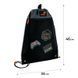 Сумка для взуття Kite 601M Game Zone (K26-601M-46), Чорний