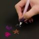 Клей-ручка Santi з набором глітера (фіолетовий, рожевий, бронза)